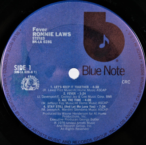 Ronnie Laws - Fever - LP