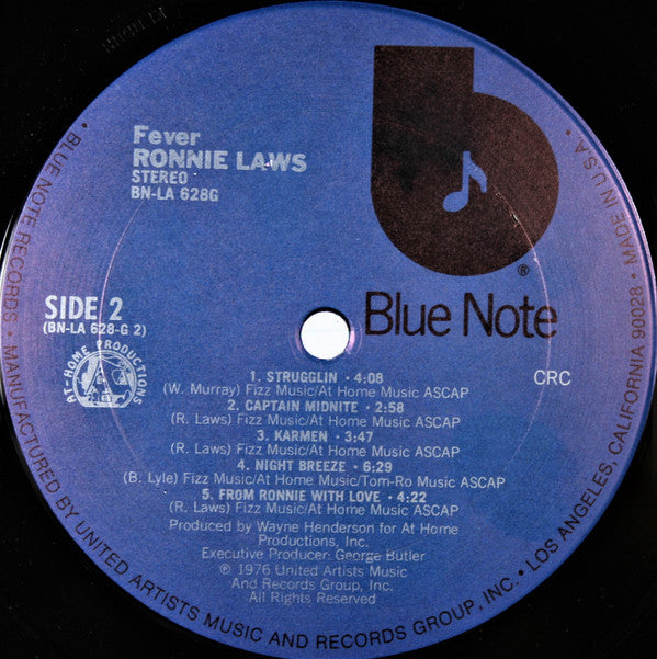 Ronnie Laws - Fever - LP