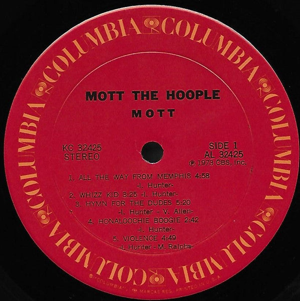Mott The Hoople - Mott - LP