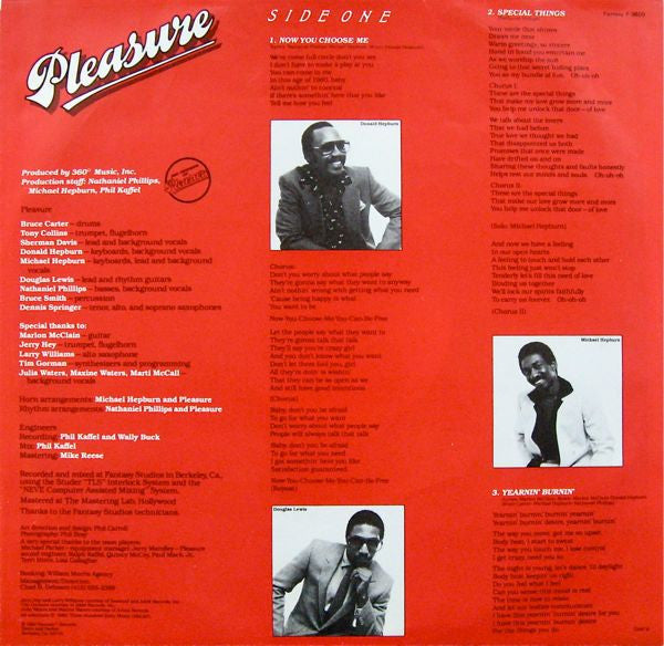 Pleasure  - Special Things - LP