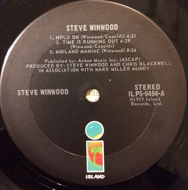 Steve Winwood - Steve Winwood - LP