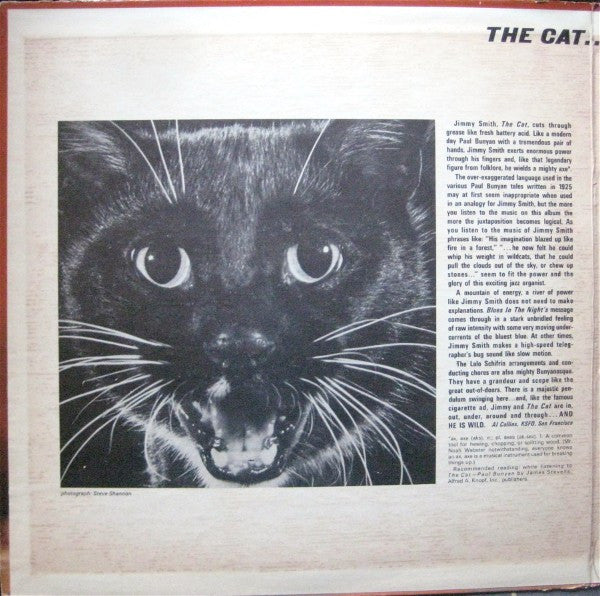 The Incredible Jimmy Smith* - The Cat - LP