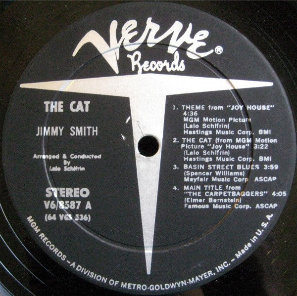 The Incredible Jimmy Smith* - The Cat - LP