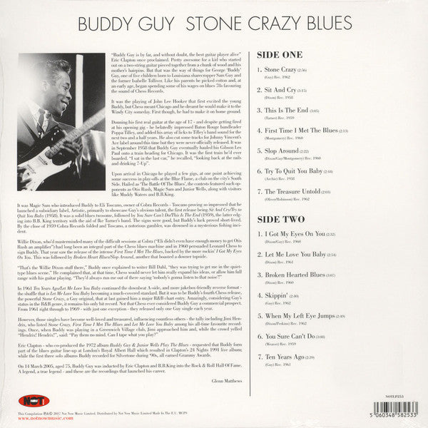 Buddy Guy - Stone Crazy Blues - LP