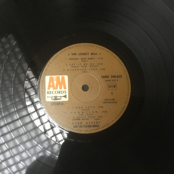 Herb Alpert & The Tijuana Brass - The Lonely Bull - LP
