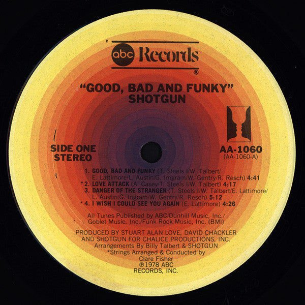 Shotgun  - Good, Bad & Funky - LP