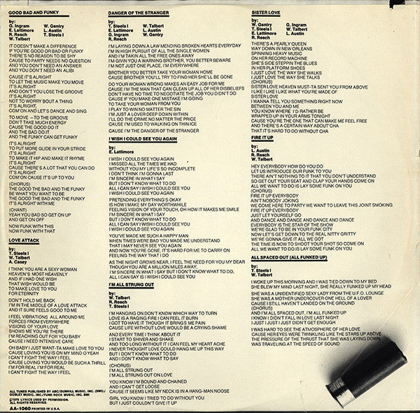 Shotgun (2) - Good, Bad & Funky - LP