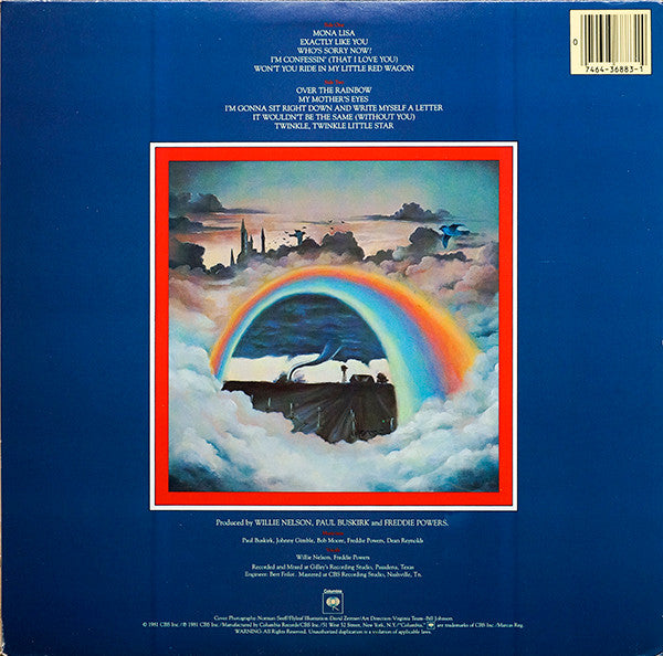 Willie Nelson - Somewhere Over The Rainbow - LP