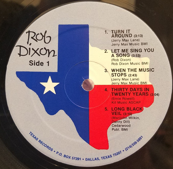 Rob Dixon  - Let Me Sing You A Song - LP