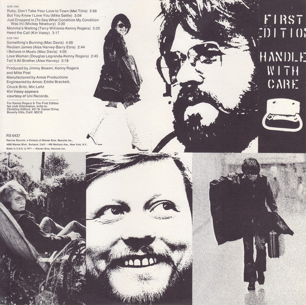 Kenny Rogers & The First Edition - Greatest Hits - LP