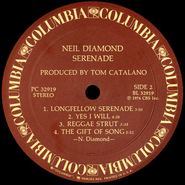 Neil Diamond - Serenade - LP