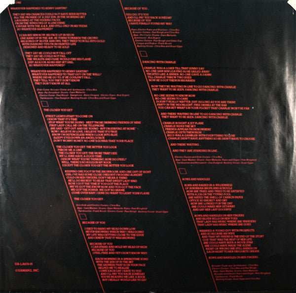 Chris Rea - Whatever Happened To Benny Santini? - LP