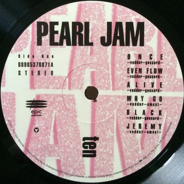 Pearl Jam - Ten - LP