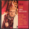 Giuseppe Verdi, Gabriele Santini , Tito Gobbi, Boris Christoff, Victoria De Los Angeles, Giuseppe Campora - Simon Boccanegra - LP