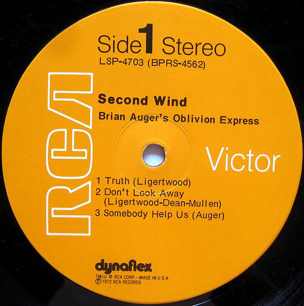 Brian Auger's Oblivion Express - Second Wind - LP