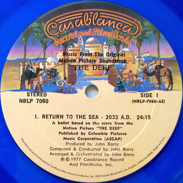 John Barry - The Deep (Music From The Original Motion Picture Soundtrack) - LP