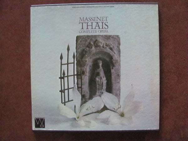 Jules Massenet, Jésus Etcheverry - Thais Complete Opera - LP