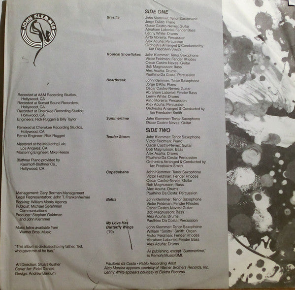 John Klemmer - Brazilia - LP
