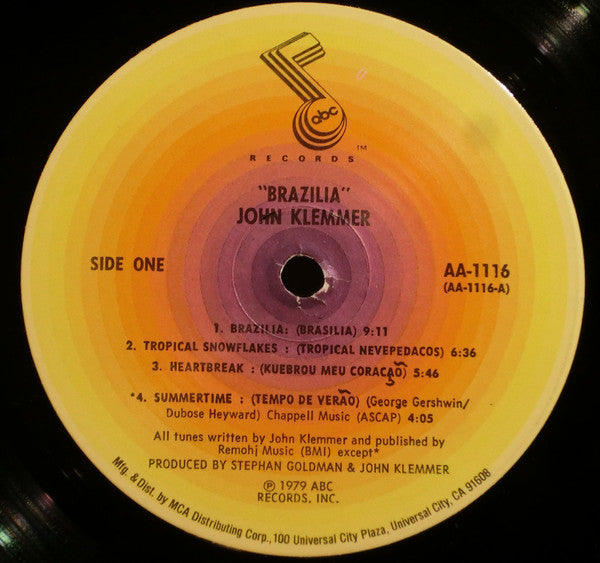 John Klemmer - Brazilia - LP