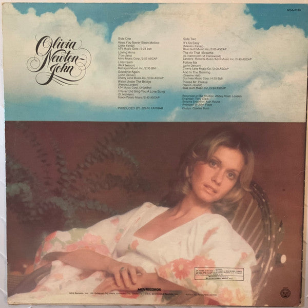 Olivia Newton-John - Have You Never Been Mellow - LP