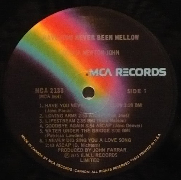 Olivia Newton-John - Have You Never Been Mellow - LP