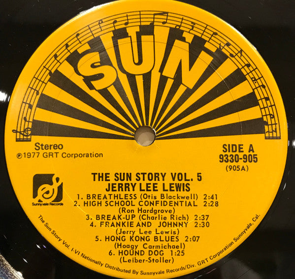 Jerry Lee Lewis - The Sun Story Vol.5 - LP