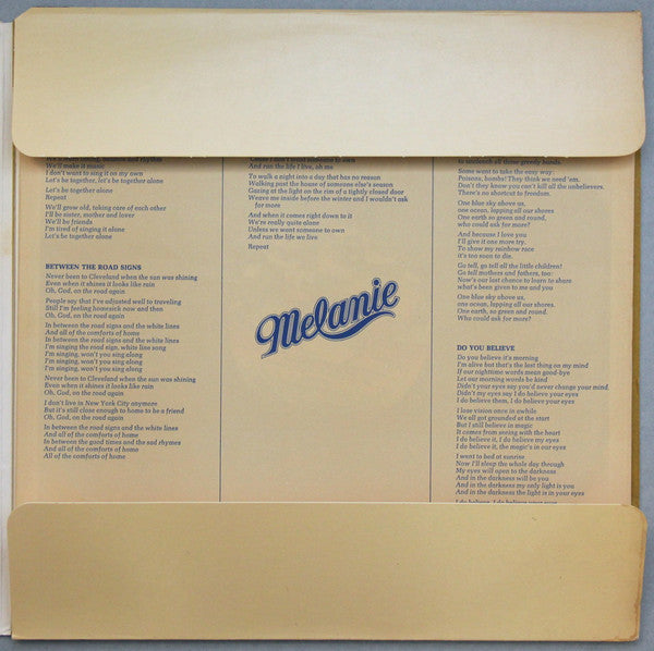 Melanie  - Stoneground Words - LP