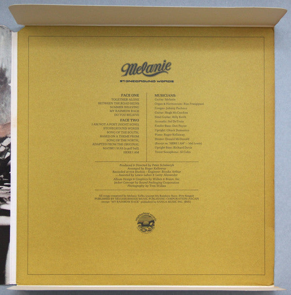 Melanie  - Stoneground Words - LP