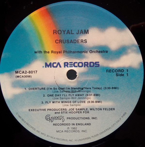 The Crusaders With B.B. King & Royal Philharmonic Orchestra - Royal Jam - LP