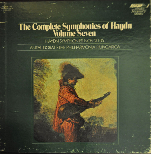 Haydn* - Antal Dorati, The Philharmonia Hungarica* - Symphonies Nos 20 - 35 - LP
