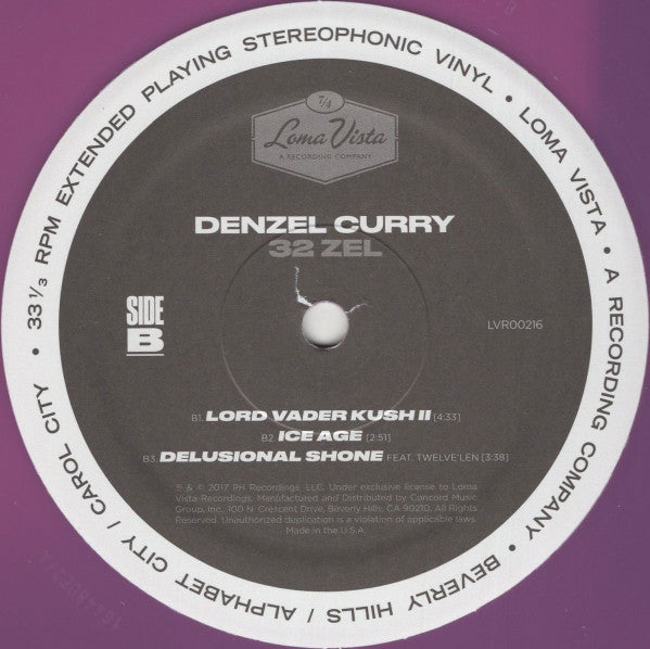Denzel Curry - 32 Zel - LP