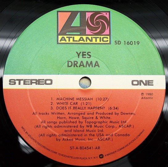 Yes - Drama - LP