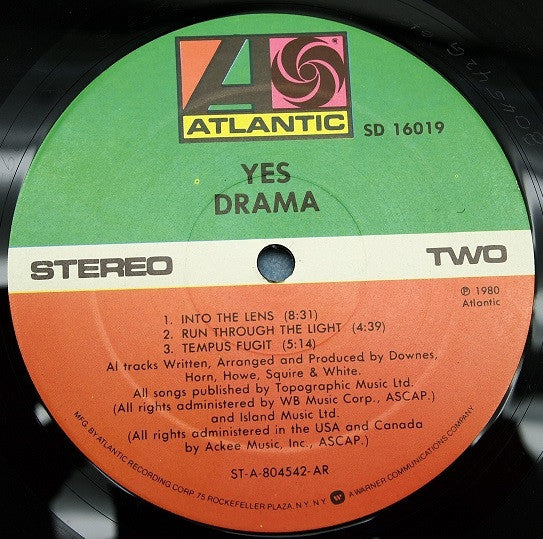 Yes - Drama - LP