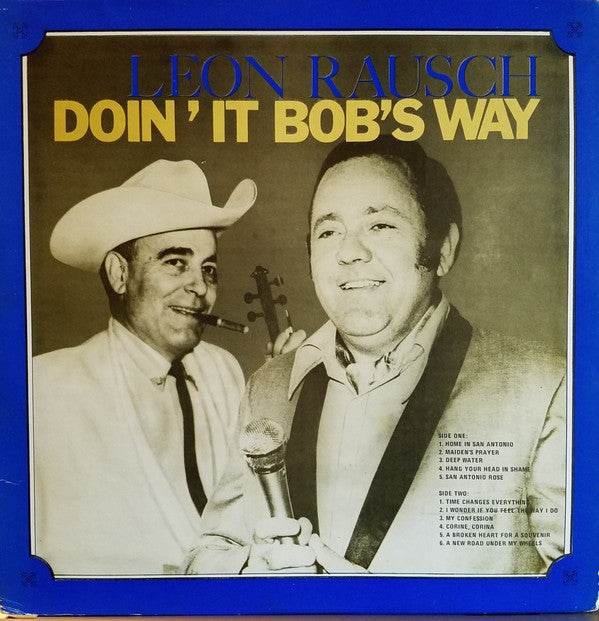 Leon Rausch - Doin' It Bob's Way - LP