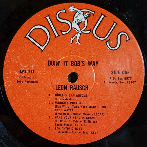 Leon Rausch - Doin' It Bob's Way - LP