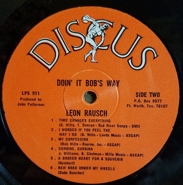 Leon Rausch - Doin' It Bob's Way - LP