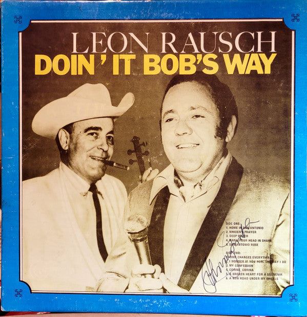 Leon Rausch - Doin' It Bob's Way - LP
