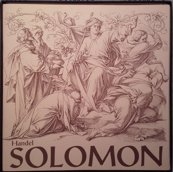 Handel*, John Shirley-Quirk, Alexander Young, Saramae Endich, Patricia Brooks, Vienna Volksoper Orchestra*, Vienna Jeunesse Chorus*, Stephen Simon  - Solomon - LP