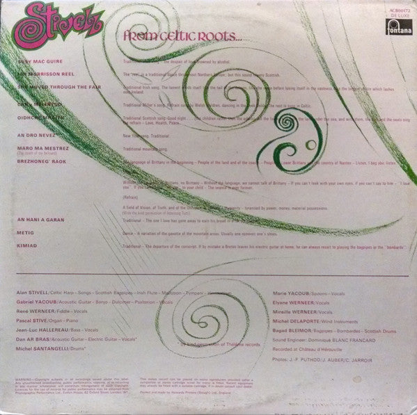 Alan Stivell - From Celtic Roots... - LP