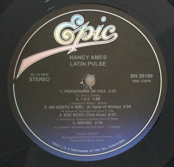 Nancy Ames - Latin Pulse - LP