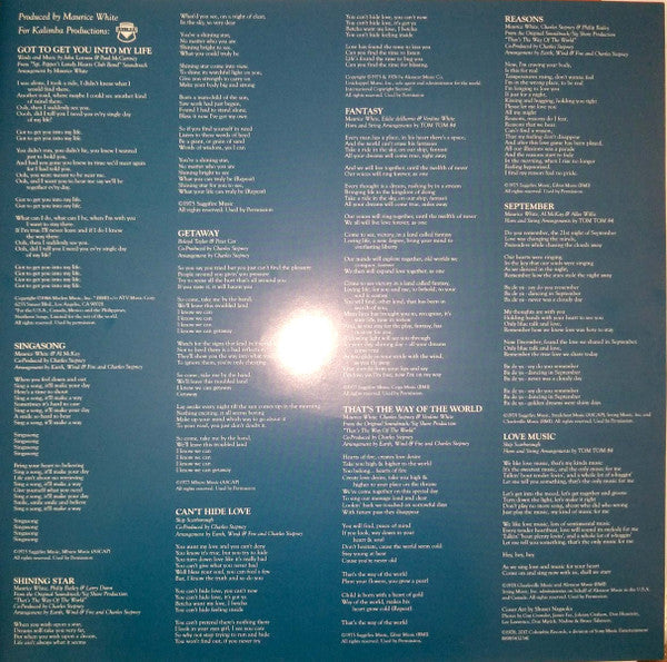Earth, Wind & Fire - The Best Of Earth, Wind & Fire Vol. 1 - LP