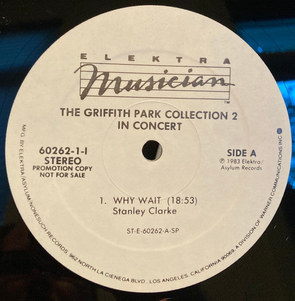 Stanley Clarke / Chick Corea / Joe Henderson / Freddie Hubbard / Lenny White - The Griffith Park Collection 2 In Concert - LP