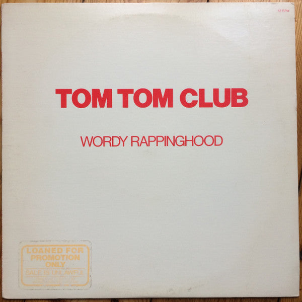 Tom Tom Club - Wordy Rappinghood - LP