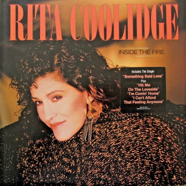 Rita Coolidge - Inside The Fire - LP