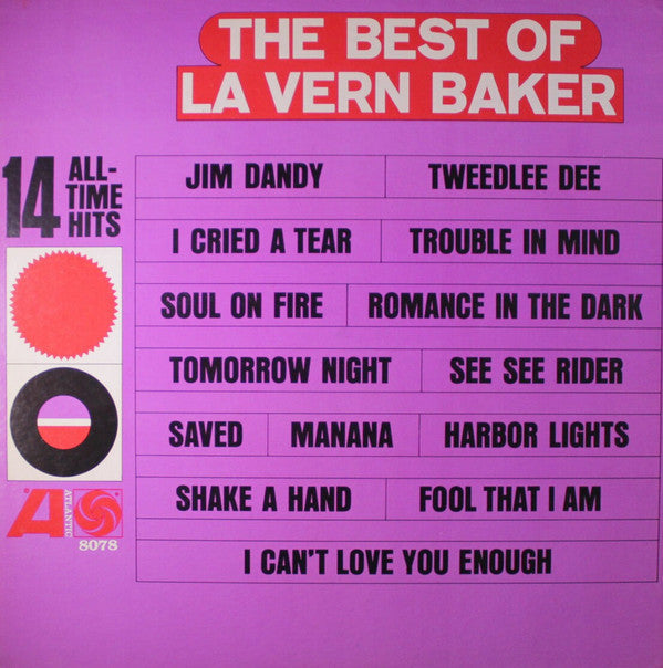 LaVern Baker - The Best Of LaVern Baker - LP