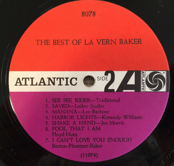 LaVern Baker - The Best Of LaVern Baker - LP