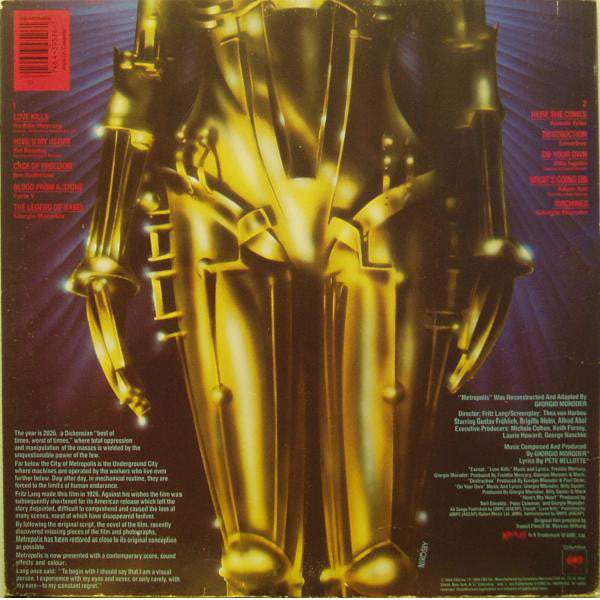 Various - Metropolis (Original Motion Picture Soundtrack) - LP