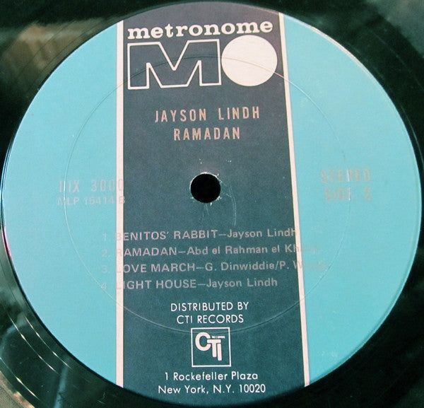 Jayson Lindh* - Ramadan - LP