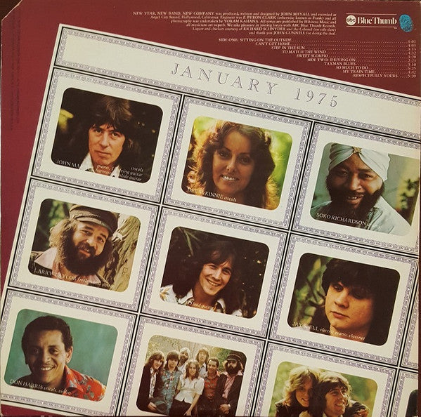 John Mayall - New Year, New Band, New Company - LP