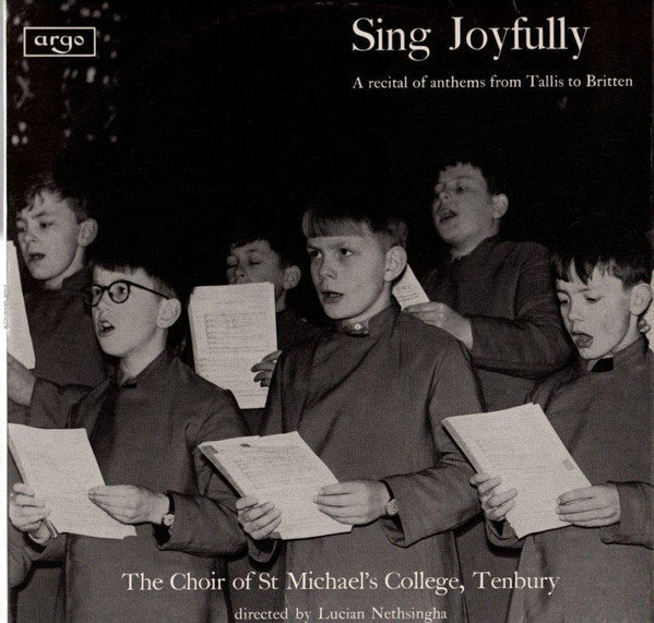 The Choir Of St Michael's College, Tenbury Directed By Lucian Nethsingha - Sing Joyfully - LP